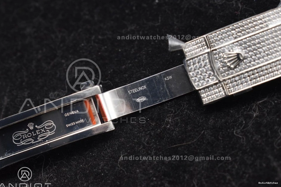 41mm ZipUp with JDF Numerical Best Diamond Date 900 Arabic DateJust Version Wheel Markers 0829